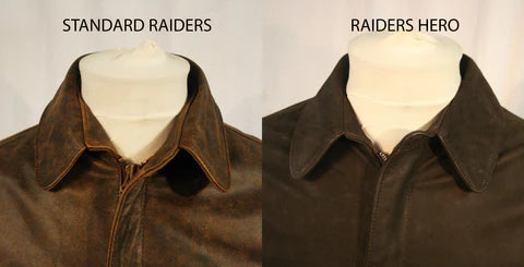 Comparing our Raiders Hero Jacket to our Standard Raiders Jacket: The Key Differences