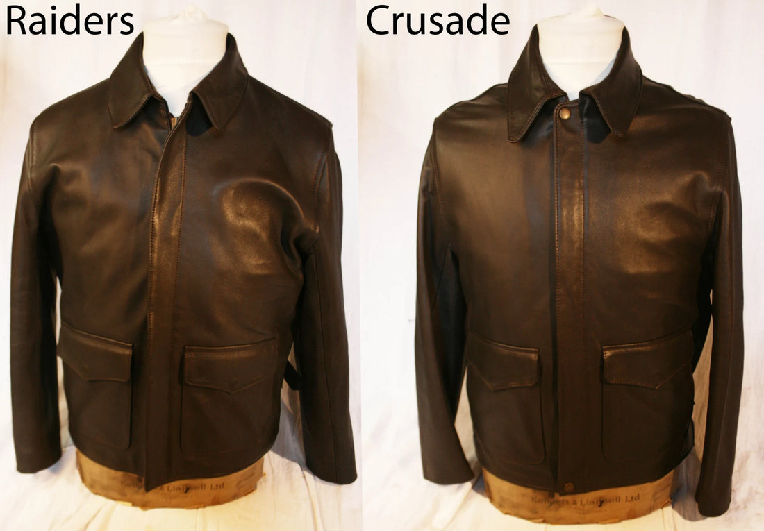 Comparing our Standard Raiders Jacket Vs Last Crusade Jacket: The Key Differences