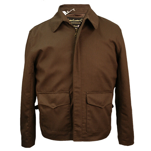 Raiders of the Lost Ark Jacket in Black or Brown Cotton