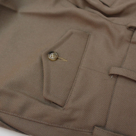 Harrison Ford Indiana Jones Pants / Trousers 100% Wool Cavalry Twill